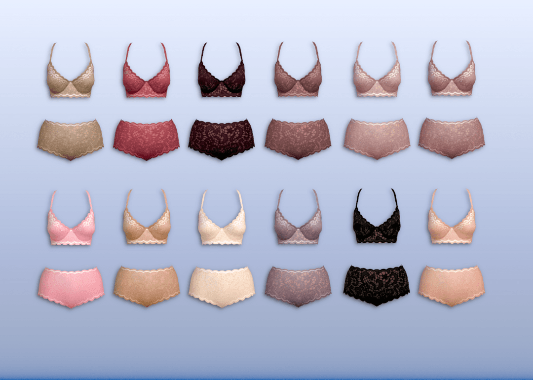 Галерея мода Нижнее белье Romantica Love Day Lace Lingerie #2